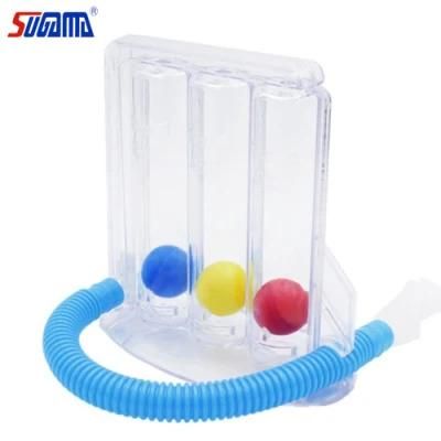 High Quality and Low Price Three Ball Breathing Exercise Spirometer