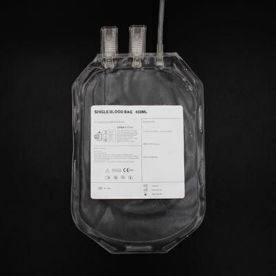 Disposable Medical Sterile Blood Bag for Blood Collection Single