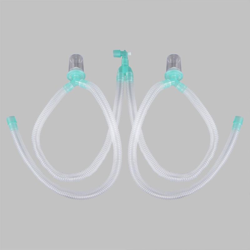 Medical Products Disposable Breathing Circuit Kit PP Material Pediatric/Adult Anesthesia Circuit