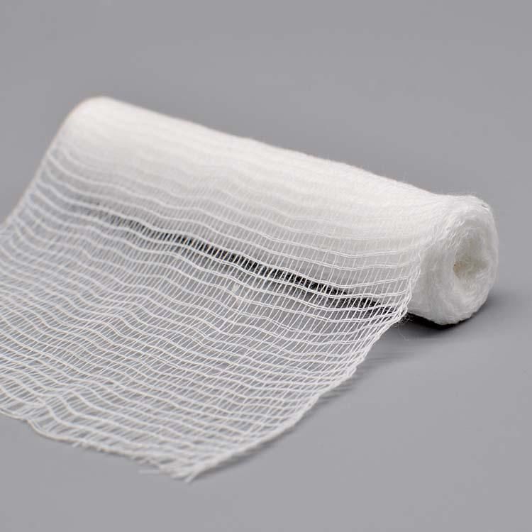 HD9-Medical Cotton Gauze Bandage with Woven Sides Selvage Gauze Bandage