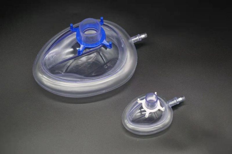 Soft Plastic Breathing Anesthesia Mask