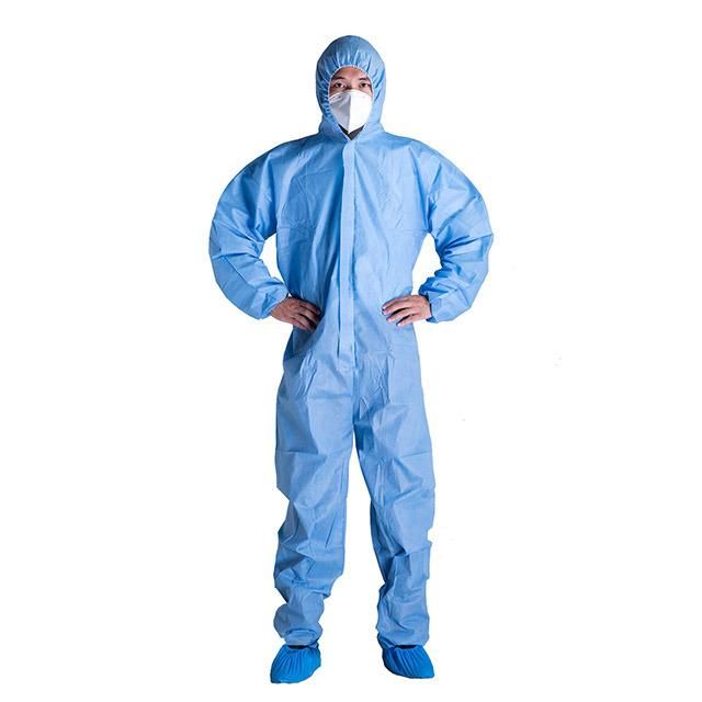 PPE Non-Woven PP/SMS/Microporous Laminated Coverall Type4&5&6