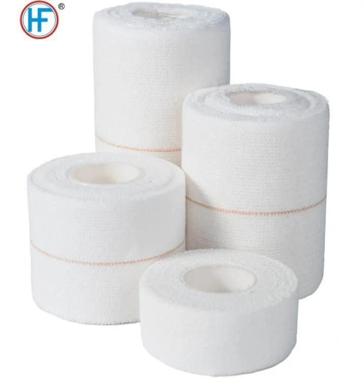 CE China Medical Supplies Factory Price Sports Tape 100% Cotton Elastic Adhesive Bandage (EAB)