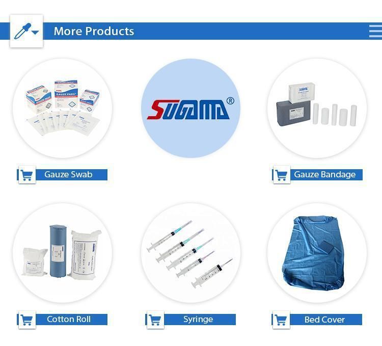 Sterile Lylon/ Silk /Pdo /Chromic /Pgcl /PGA / Polyester / Polypropylene Surgical Sutures