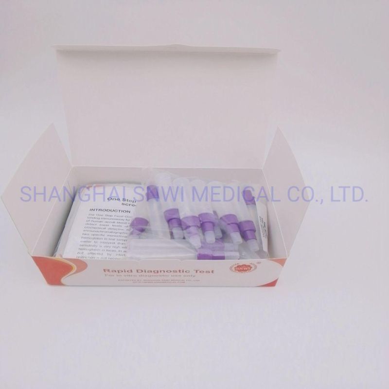 Antibody Rapid Test Kit Diagnostic Single Use Immunodeficiency for Hbsag