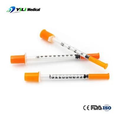 Medical Safety Diabetes Insulin Syringe 0.3ml 0.5ml 1ml