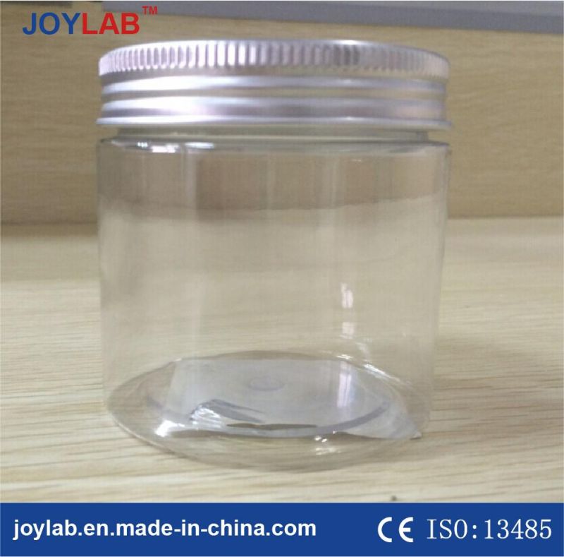 Widespread Use Round 200 Ml Pet Plastic Jars Medical Grade