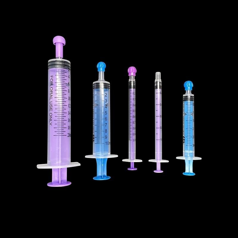 Medical Supply Liquid Oral Syringe Enteral Disposable Feeding Syringe