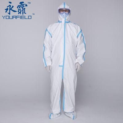 Medical Protective Disposable Coverall Clothing Protective Coverall Suit