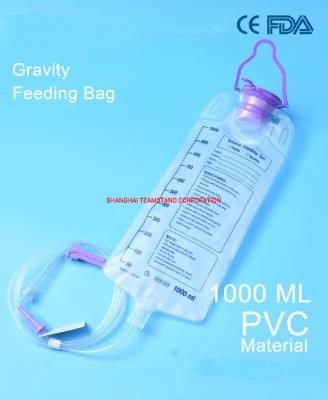 Disposable Enteral Feeding Bag, Both Gravity Type and Pump Type Can Be Provided