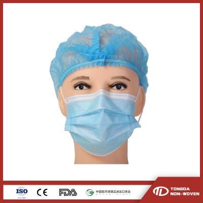 Professional Disposable PP Nonwoven Clip Mob Caps