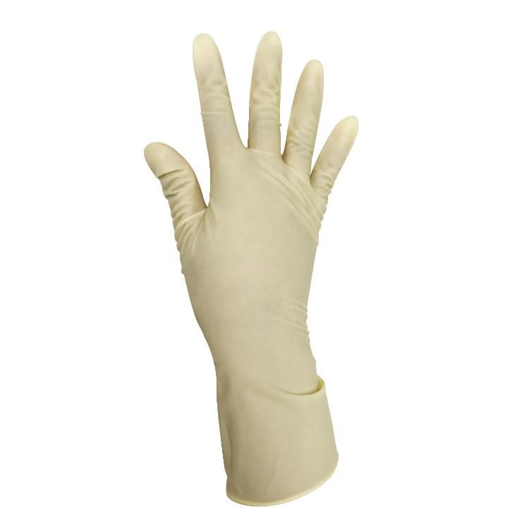 Sterile Latex Surgical Gloves Powdered Disposable for Medical Hospital