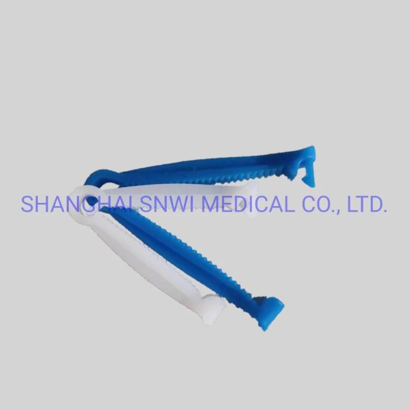 Disposable Medical Sterile Umbilical Cord Clamp for Newborn