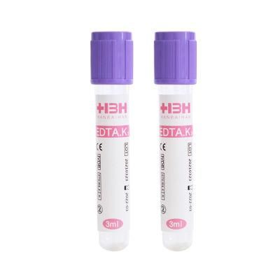 Medical Supplies Vacuum Blood Collection Tube EDTA for The Hemocyte