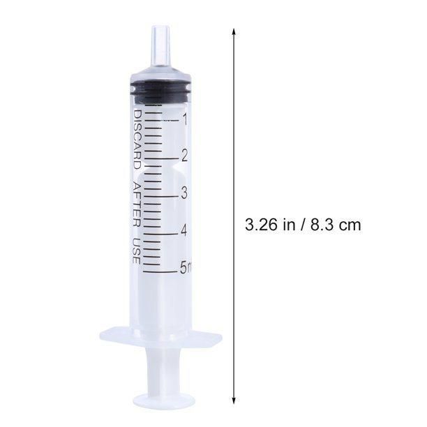 5ml Luer Lock Syringes Industrial Grade Glue Applicator Syringe Without Needle