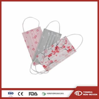 High Quality Factory Direct Earloop Medical Mask 3ply Nonwoven Maskss Face Masks for Sale