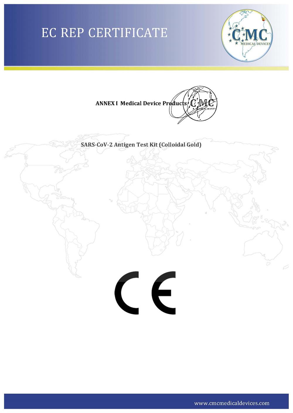 Home Use Self-Testing Coid-19 Antigen Rapid Test Cassette for EU Market From Original Manufacturer Uni-Medica with CE