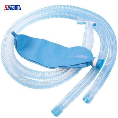 Disposable Breathing Circuit PVC Medical Materials with Heated Wire