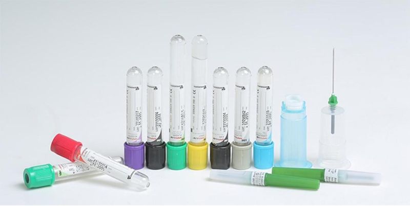 Vacuum and Non-Vacuum Pet Blood Collection Tube for Labtory Use