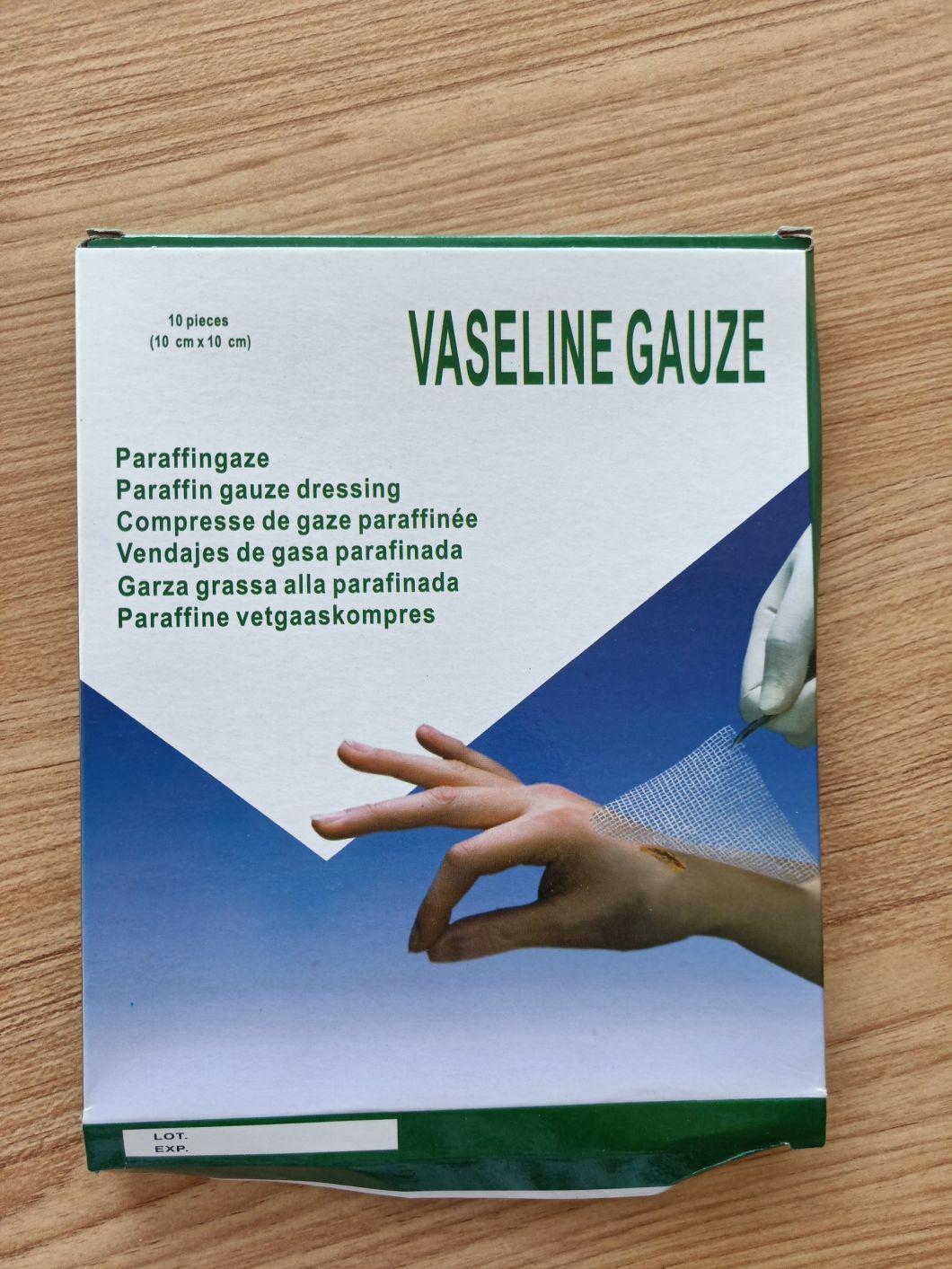 HD5 Sterile Paraffin Gauze Swab for Burn Wound