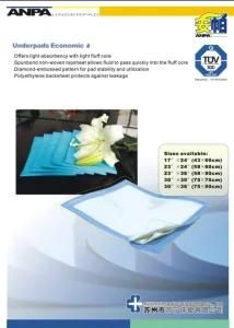 Dispossable Fluff Underpad Economic 60X90cm