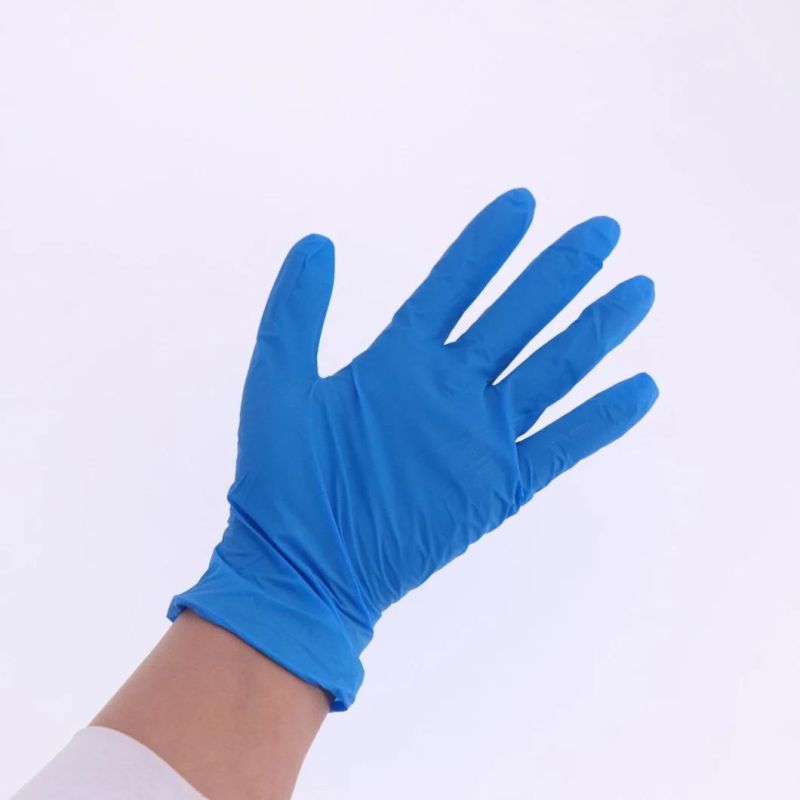 Medical Disposable Powder Free Nitrile Examination Gloves