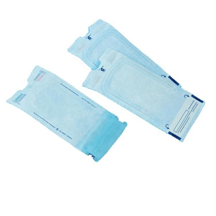 Disposable Medical Flat Gusseted Self-Sealing Sterilization Packing Paper Pouch