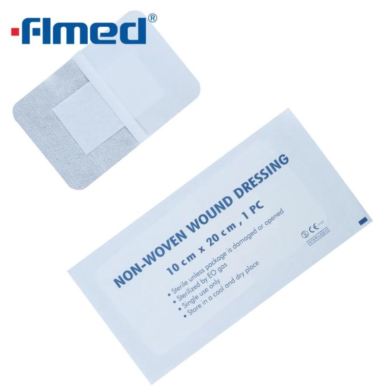 Non-Woven Super Absorbent Wound Dressing Adhesive Wound Dressing