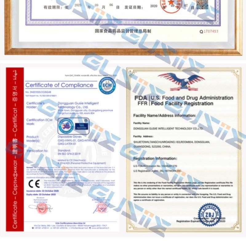Blue Examination Powder Free Disposable Gloves, Nitrile Gloves, Latex Gloves,