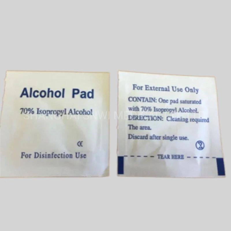 Hot Sale Disposable Medical Alcohol Swab Alcohol Prep Pad Manufacturer