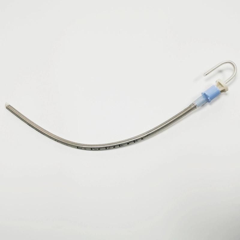 Medical Use Surgical Instruments Silicone Tracheostomy Tube Without Cuff