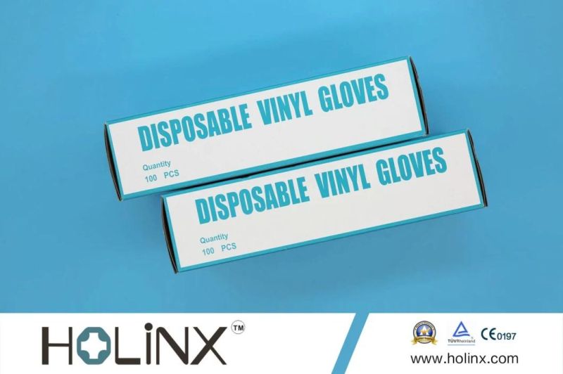 Disposable Powder Free Vinyl Gloves/Medical Disposable/Working Glove