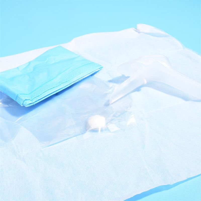 Medical Disposable Gynecological Examination Kitladies Care Package Sterilized Individually Packaged Gynecological Inspection Package