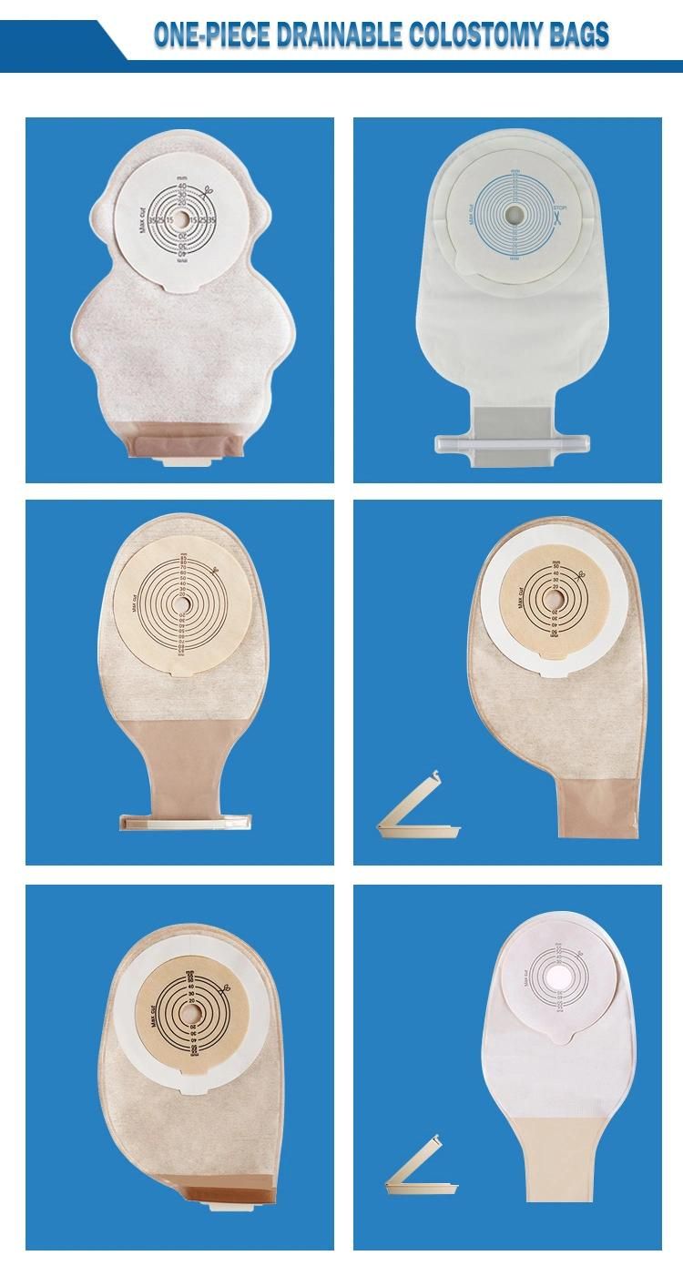 Economical Medical Celecare Colostomy Bag 2 Piece Chassis Flange