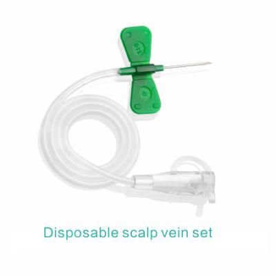 Disposable Sterile Scalp Vein Set Butterfly Needle for Infusion with Manufacturer Price