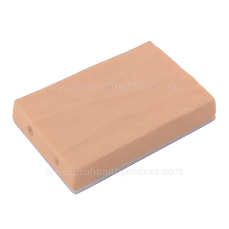 Human Simulation Silicone Skin IV injection Medical Teaching Pad