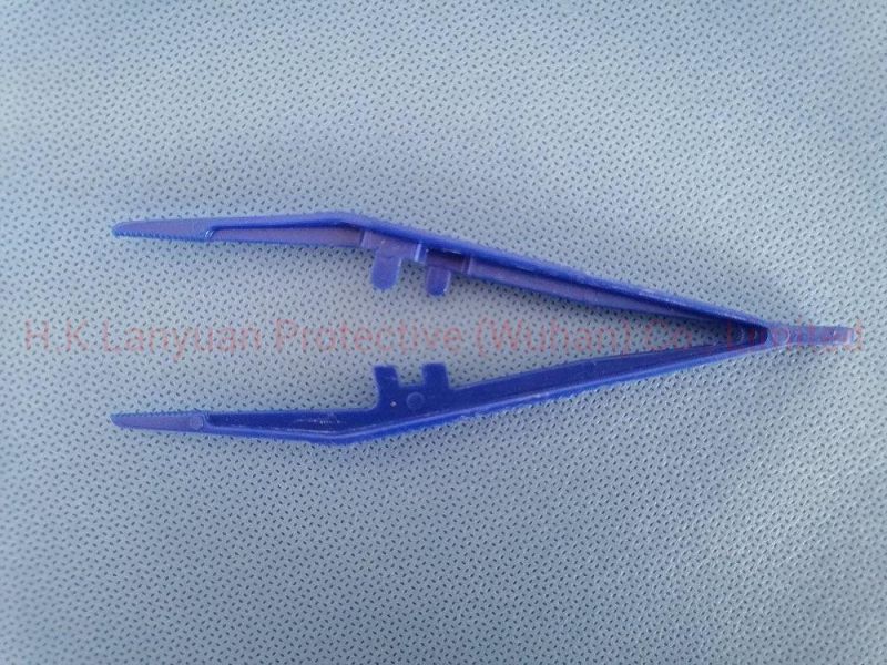 Disposable Medical Plastic Tweezers, Surgical Forceps