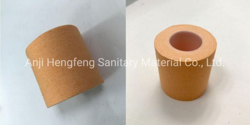 China Surgical Cotton Zinc Oxide Self Adhesive Plaster/Tape