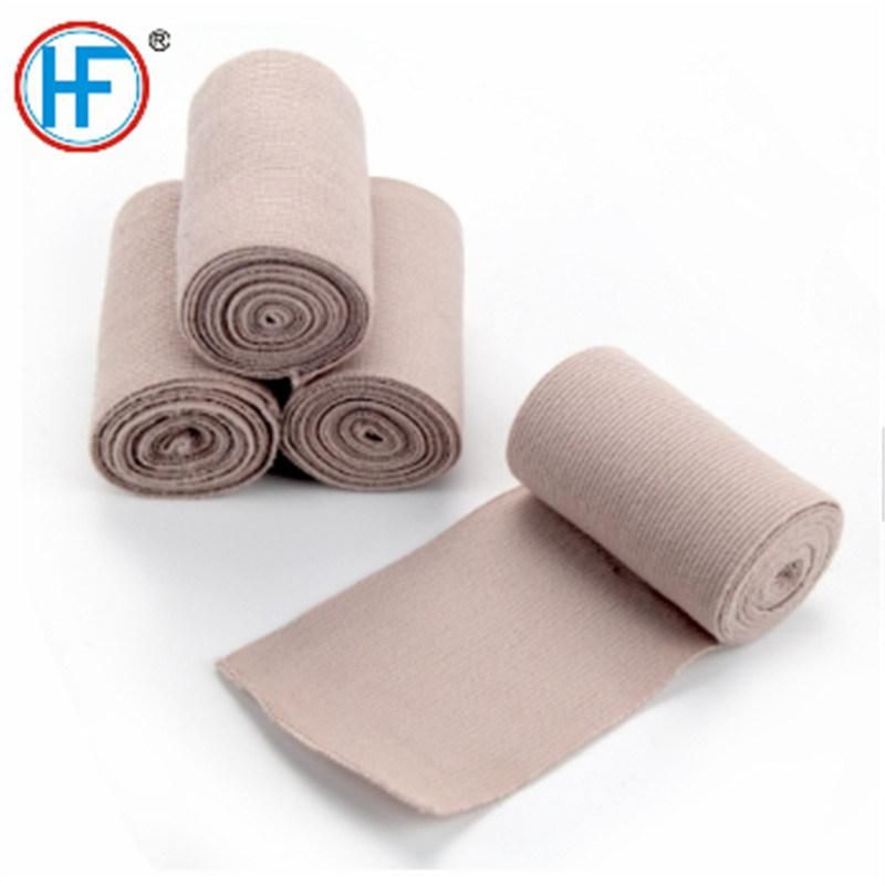 10cm X4.5m Chinese Supplier with ISO/CE/FDA Approved Direct Sale 90g High Compressed Elastic Bandage