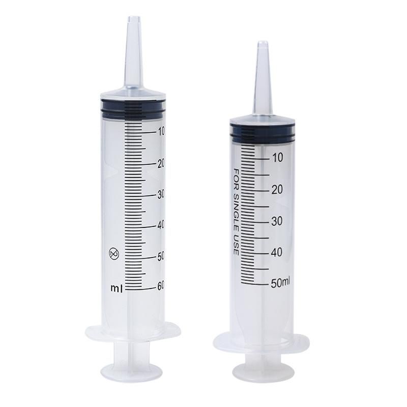 Wholesale Medical Supply Disposable Plastic Syringe Sterile 50ml 60ml