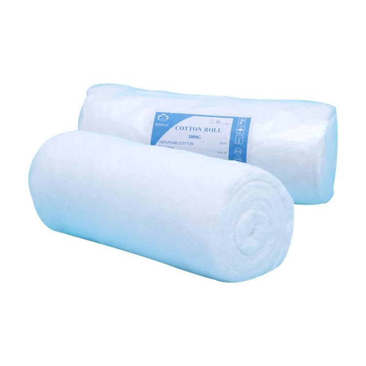 Ce, ISO Certificate Medical Supplies Cotton Wool Roll High Quality Surgical Material