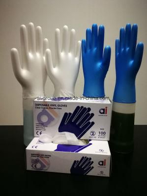 Economic Sterile Colored Vinyl Disposable Medical Gloves