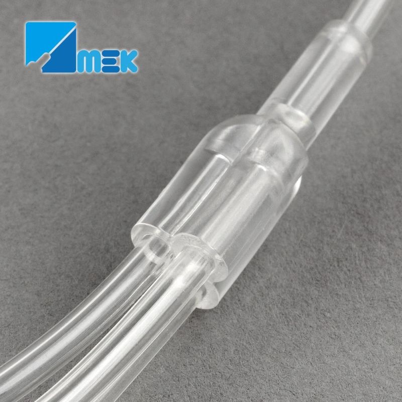 Luer Lock or Luer Slip Needleless Connector for Infusion Set