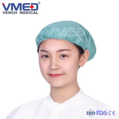 High Quality Surgical/Dental/Nursing/Scrub/Work/Snood/ Nonwoven Disposable Cap