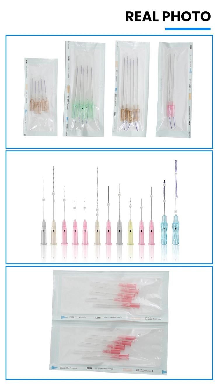 Hot Sale Surgical Absorbable Suture Pdo Thread for Body