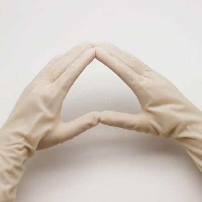 Gynaecological Gloves Latex Powder Disposable From China