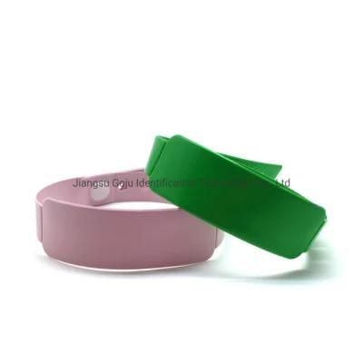 One off Use Face Wide PVC Material Wrist Band for Events