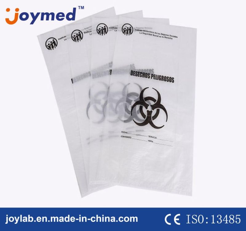 Custom Medical Waste Bag, PP Autoclave Medical Plastic Bags