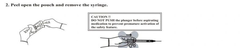 Retractable Safety Syringe 0.3/0.5/1/3/5ml