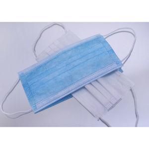 China Disposable 3-Ply Non-Woven Face Mask Cheap Price